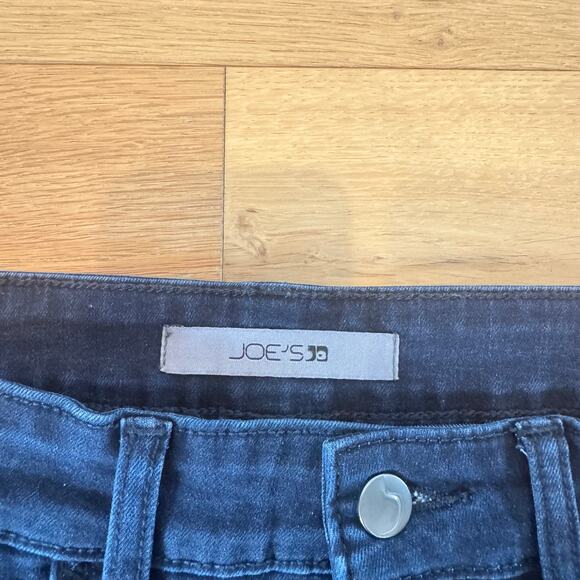 Joe's Jeans Dark Wash High Rise Straight Leg Stretch Denim Jeans Size 27 - Picture 5 of 7